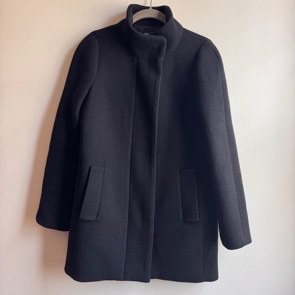 J. Crew Jackets & Blazers - J.Crew Womens Black Wool Blend Peacoat Size 0
